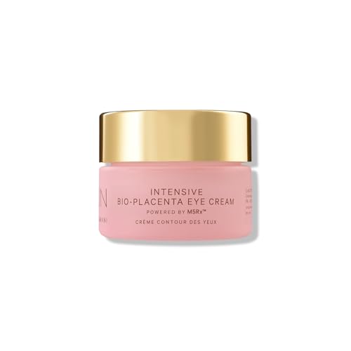 MZ SKIN Intensive Bio-Placenta Eye Cream | Firming & Brightening Eye Cream with Bakuchiol & Multi-Layer Hyaluronic Acid for Deep Hydration 15 mL / 0.5 oz