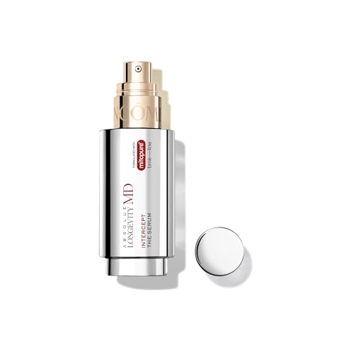Lancôme Absolue Longevity MD Intercept Serum For Mid-Age, Anti-Aging Serum with Mitopure For Fine Lines & Wrinkles, Renews Skin and Under-Eye, Tested to Intercept Visible Biological Aging Signs