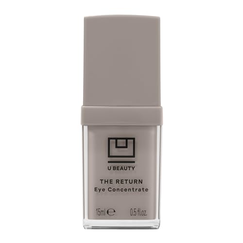 U Beauty The RETURN Eye Concentrate - Anti-Aging Eye Cream with Peptides and Antioxidants for Brighter and Tighter Under Eyes, Reduce Fine Lines, Puffiness & Dark Circles - 0.5 fl oz