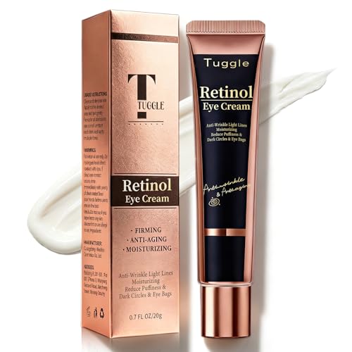 Tuggle Retinol Under Eye Cream, Anti Aging Eye Cream for Dark Circles, — Key features at a glance