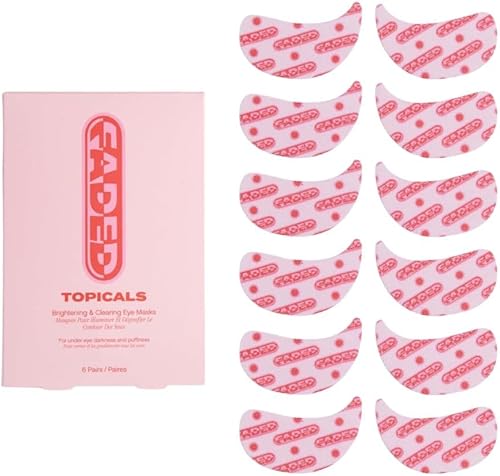 Topicals Faded Brightening Under Eye Masks | Patches to Depuff, Hydrat — Our hands-on testing setup for best under-eye treatment f