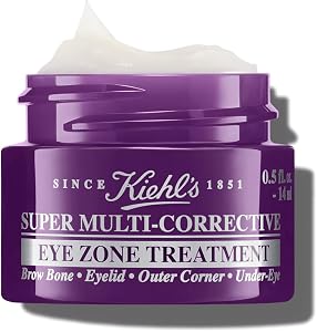Kiehl's Super Multi-Corrective Eye Cream, Anti-Aging Cream that Lifts Brow Bone Area, Smoo
