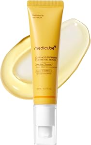 medicube Eye Serum with Kojic Acid Turmeric | All-Day Brightening Eye Gel Serum | Refreshi