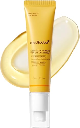 medicube Eye Serum with Kojic Acid Turmeric | All-Day Brightening Eye — Our hands-on testing setup for chanel sublimage la crème 