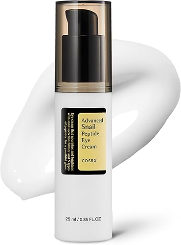 COSRX Snail Mucin Peptide Under Eye Cream, 73.7% Snail Mucin and Niaci — Real-world performance testing in action