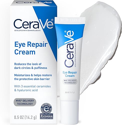 CeraVe Eye Repair Cream, Under Eye Cream For Puffiness And Bags Under — Our recommended configuration for best results
