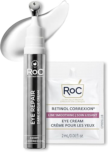 RoC Derm Correxion Retinol Eye Repair Dark Circle Cream Treatment with — Our recommended configuration for best results