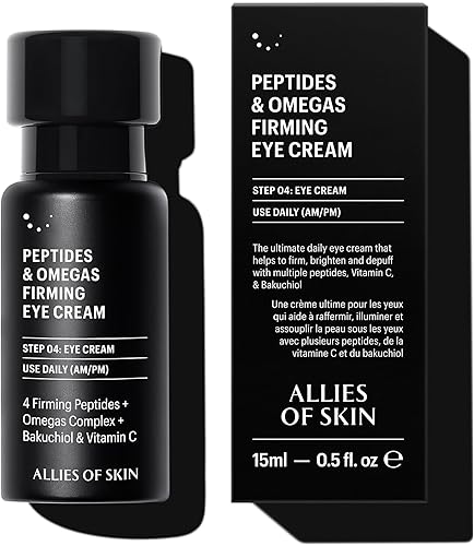 Allies of Skin Peptides Firming Eye Cream | Under Eye Moisturizer for — Our hands-on testing setup for best luxury under-eye crea