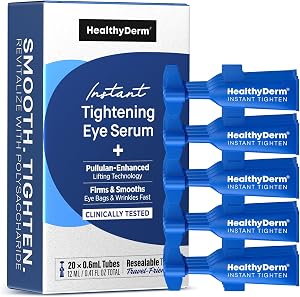 Instant Under Eye Lift Serum: Reduces Eye Bags, Wrinkles, Puffy Eyes, Dark Circles & C